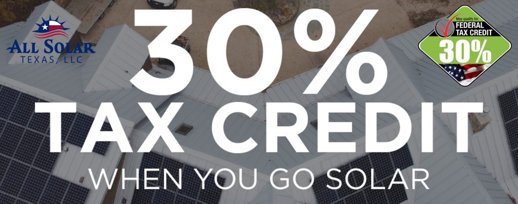 30% percent Federal Tax Credit