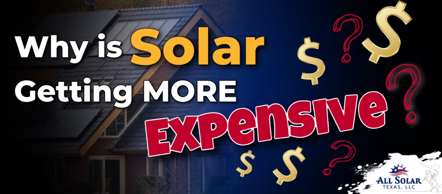 Why is solar getting more expensive in Texas? Solar power in College Station Texas