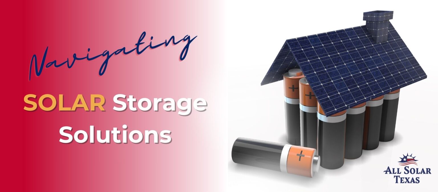 solar storage solutions, College Station Texas, All-Solar Texas